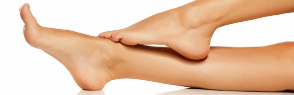 Smooth legs and feet